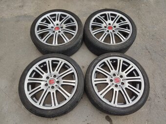 ALU disky 5x120 R19 s letními pneu 235/40 R19 - 6