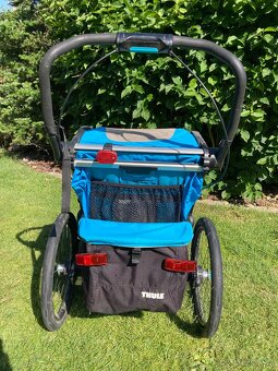 Thule chariot sport 1 včetně ski setu - 6