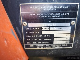 Prodám traktor New Hollande M160 - 6