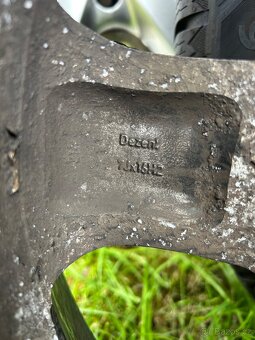 Audi Alu kola 16, 5x112 ET35, včetně zimních pneu - 6