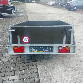 Přívěsný vozík 750Kg, 2,06m x1,26,zesílená náprava na 1350Kg - 6