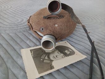 Wehrmacht - polní lahev 1941 + foto - 6