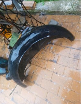 Odklápěcí zadní blatník přední blatník blatník na sajdu - 6