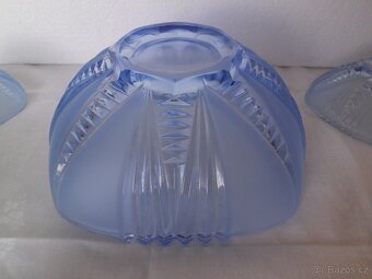 Luxusní Bohemia Glass souprava misek, brus dna. - 6