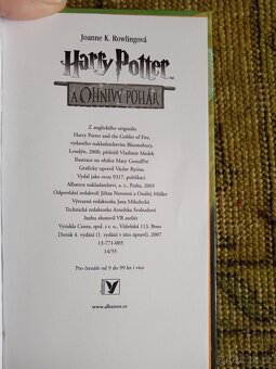 Harry Potter - knížky - 6