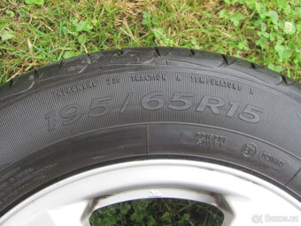 LETNÍ ALU ORIG. ŠKODA 15" - 5x100 - 195/65/R15 - 6