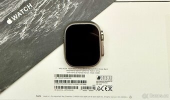 Apple Ultra Watch 2, GPS + Cellular, 49mm, přírodní titan - 6