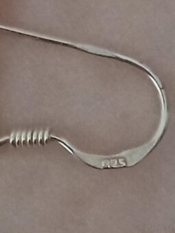 Stříbrné náušnice - 6