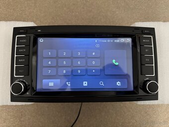 NOVÉ 7" Android 13 Autorádio - VW Transporter T5 a Touareg - 6