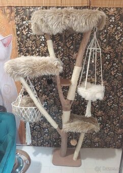 Luxusní kočičí strom, škrabadlo - 6