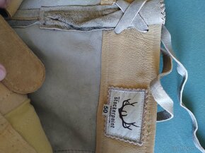 Kožené krojové kalhoty - 6