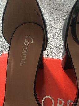 Páskové lodičky zn.Colorful vel.36 - 6