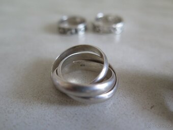 Stříbrné prsteny - 6