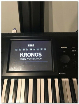 Korg pa4x + Korg Kronos 2 klávesový syntezátor v dvojitém ba - 6