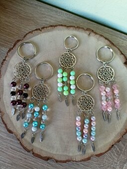 HANDMADE KLÍČENKY LAPAČE SNŮ - 6