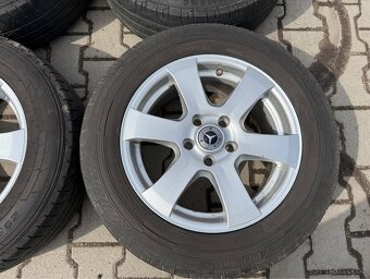 4x al kola 5x112 16 + pneu letní 205/65 R16C - 6