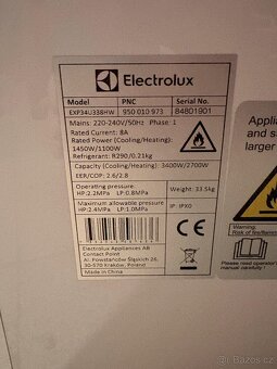 Mobilní klimatizace Electrolux Comfort 600 EXP34U339HW - 6
