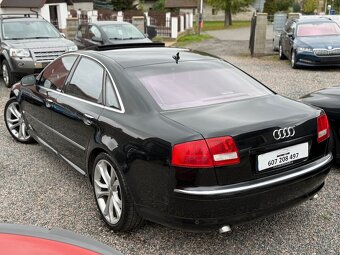Audi A8 4.2TDi V8 Exclusive (černý strop-KESSY-20”-TV-DVD) - 6