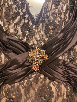 PLESOVÉ SPOLEČENSKÉ ŠATY ZN. MARYŚ TWE PARIS - NOVÉ-VÝPRODEJ - 6