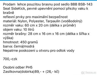 Brašna pod sedlo - 6