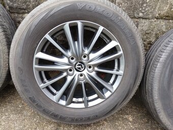 Originál ALU kola Mazda CX-5 R17 + letní pneu - 6