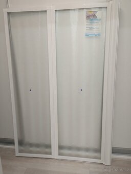 Zástěna na vanu sklápěcí dvoudílná - 6
