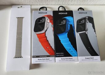 Apple watch Nomad Rocky Point Band Magma/Natural, limited - 6