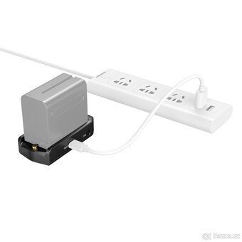 SmallRig Bateriový adaptér NP-F Professional 3168b,USB C,nab - 6