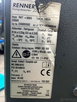 Šroubový kompresor Renner 7,5kw - 6