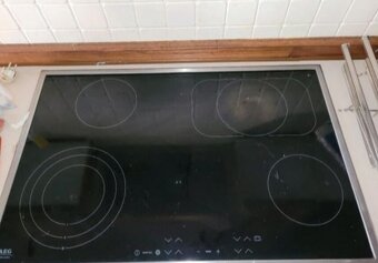 Rustikální dubová linka do U se spotřebiči,6236 - 6