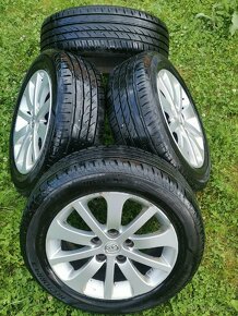 Mazda 5 letní alu komplet 5 x 114,3 (Matador 205/55/16) nové - 6