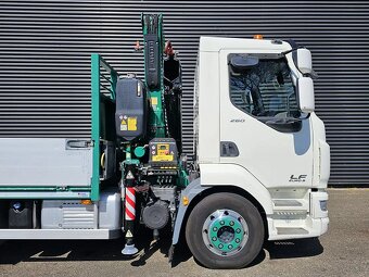 DAF LF 260 - valník s hydraulickou rukou FASSI - 6