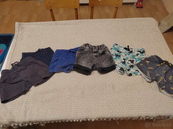 60x kusů chlapeckého oblečení 86/92 - 6