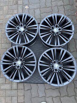 ORIGINÁL Alu Škoda Canopus R19, 5x112 - TOP STAV - 6