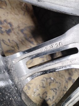 Original hliníkové kola Porsche 5x130R20 - 6