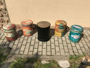 Souprava taburetů a sudu k posezení - 6