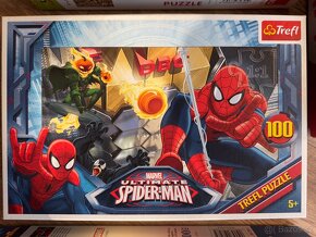 Puzzle různé druhy Spiderman, krtek, Frozen - 6