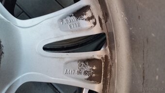 ALU kola MERCEDES W447 5x112 R18 V - class a Vito Bicolor - 6