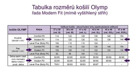 Pánská košile OLYMP vel. 45 - 6