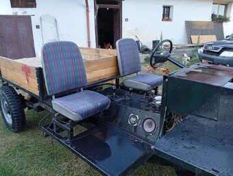 Malotraktor domácí výroby - 6