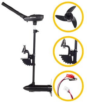 člun Gladiator Nafukovací člun + Lodní motor Maxima® A 58 LB - 6