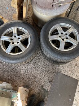 Alu kola 5x114,3 zimní pneu - 6