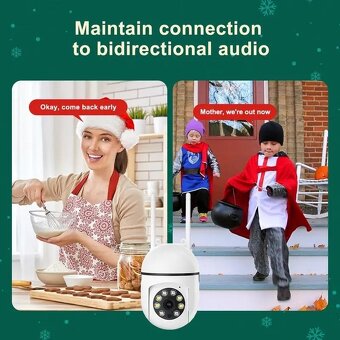 bezpečnostní Wi-Fi IP kamera, HD 1080p, 2.4 GHz - 6