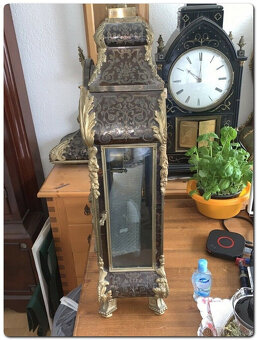 Signované velké hodiny Boulle Signované hodiny Le Lorme a Pa - 6
