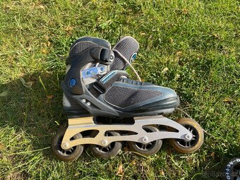 Dámské inline brusle 40 41 kolečkové brusle - 6