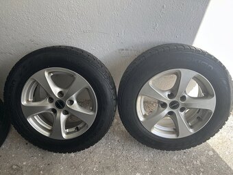 Alu kola R16 5x120 VW Transporter T5 + zimní pneu 205/65/16C - 6