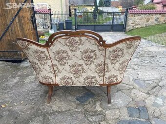 Starozitne zamcke sofa, gauc - 6