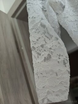 Prodám svatební šaty, vel. 40/42 - 6