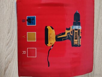 Nová Aku Vrtačka 2x baterie - 6