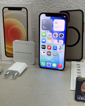 🍏 Apple iPhone 12 MINI 128GB - Red (12m. ZÁRUKA) + DÁRKY - 6